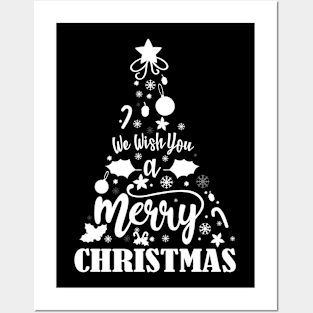 Merry Christmas T- Shirt Posters and Art